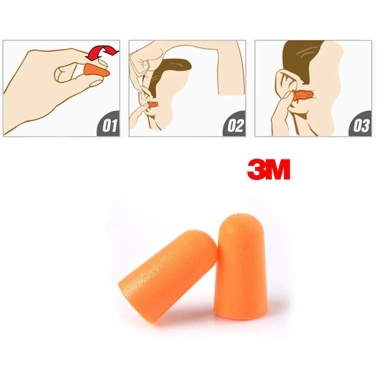 Bộ 5 đôi Nút tai chống ồn 3M 1.100 dạng bọt xốp không dây - Giảm tiếng ồn 29dB, chính hãng, chỉ 30.000 VND 3 Bộ 5 đôi Nút tai chống ồn 3M 1.100 dạng bọt xốp không dây - Giảm tiếng ồn 29dB, chính hãng, chỉ 30.000 VND 3