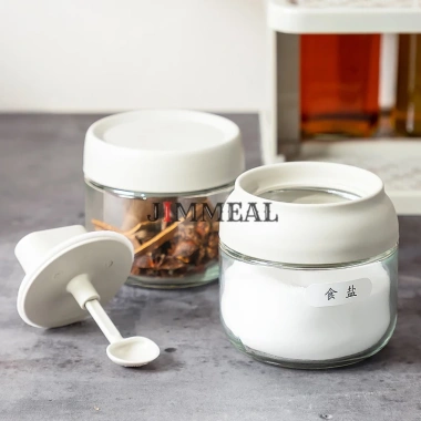 Bộ 5 Lọ Hũ Thủy Tinh Đựng Gia Vị + Chai Dầu Ăn 500ml - Giá chỉ 29.400đ 7