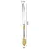 Bộ 5 món Đồ ăn Tây thép không gỉ – Nĩa Bít Tết, Muỗng Tráng Miệng, Dao Bánh, 37.015₫ 8