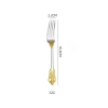 Bộ 5 món Đồ ăn Tây thép không gỉ – Nĩa Bít Tết, Muỗng Tráng Miệng, Dao Bánh, 37.015₫ 10