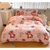 Bộ 5 món ga gối và chăn phao poly cotton chần bông dày mềm, giá ưu đãi 127.800 5