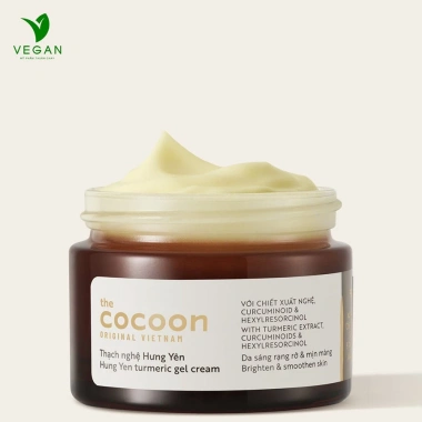 Bộ 5 sản phẩm nghệ Cocoon - Sữa rửa mặt, Mặt nạ, Toner, Tinh chất, Thạch - Dưỡng sáng, giảm 23% - Chỉ 905.250 VND