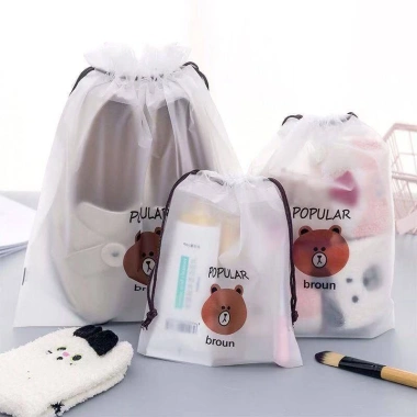 Bộ 5 Túi Dây Rút Chống Nước Du Lịch Đựng Giày Dép, Đồ Dùng, Mỹ Phẩm - Giá chỉ 14.299₫ 6