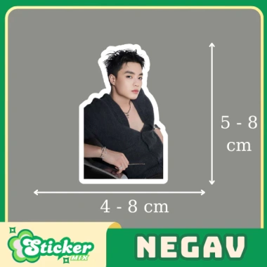 Bộ 50 Sticker Negav ATSH Anh Trai Say Hi - Dễ Dán Trên Bàn Học, Tường, Vỏ Điện Thoại, Giá Gốc 24,510đ Giảm còn 19,000đ 2