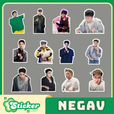 Bộ 50 Sticker Negav ATSH Anh Trai Say Hi - Dễ Dán Trên Bàn Học, Tường, Vỏ Điện Thoại, Giá Gốc 24,510đ Giảm còn 19,000đ 3