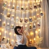 Bộ 50 Túi Mini Kẹp Ảnh Trong Suốt Mùa Xuân Nhựa Đa Năng DIY Trang Trí Nhà Cửa 3