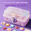 Bộ 522 miếng dán GUKA DIY đồ chơi bé gái Móc khóa hộp Kuromi thẻ Goo keo giảm giá 59.000đ 4