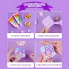 Bộ 522 miếng dán GUKA DIY đồ chơi bé gái Móc khóa hộp Kuromi thẻ Goo keo giảm giá 59.000đ 9