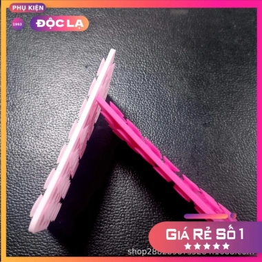 Bộ 56 chân hít silicone 2 mặt 28 lỗ - Dán điện thoại, dán tường, đủ màu, giá 12.900 VND