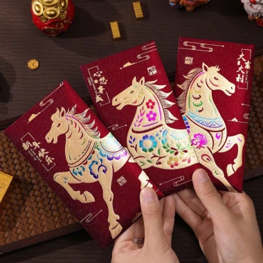 Bộ 6 bao lì xì Tết 2.026 Mã đáo thành công - Rước lộc đầu năm, giao hàng miễn phí 2 Bộ 6 bao lì xì Tết 2.026 Mã đáo thành công - Rước lộc đầu năm, giao hàng miễn phí 2