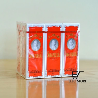 Bộ 6 chai dầu gió thảo dược Siang Pure 25ml đỏ Thái Lan - Giá chỉ 650.000₫ 2