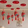 Bộ 6 chiếc Lễ hội Năm Mới 2.026 Trang Trí Nội Thất Mùa Xuân - Đồ Treo Trần Giá 114k 2