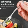 Bộ 6 chiếc Nĩa Trái Cây Inox 304 Dày Dặn Thanh Lịch - 2 Răng & 3 Răng, Thích Hợp Ăn Bánh, Tráng Miệng - Giá Ưu Đãi 155k 5