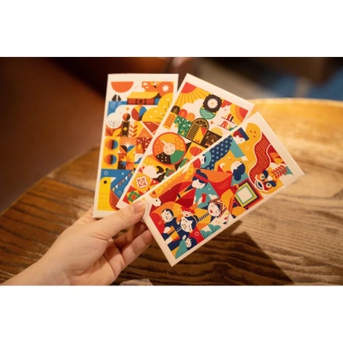 Bộ 60 Bao Lì Xì Color Việt Nam - Văn Hoá Dân Gian - Tết 2.026 Giá 12.000đ