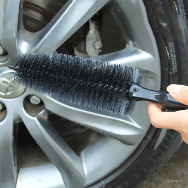 Bộ 9 món EMSU FUKI vệ sinh xe hơi, xe máy - chổi cọ khăn, giảm giá 22.000 5