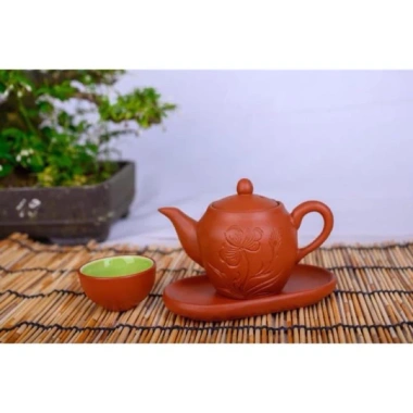 Bộ ấm 70ml & tách trà nhị ẩm, tam ẩm tử sa Bát Tràng - Giá ưu đãi 130.000₫ 2 Bộ ấm 70ml & tách trà nhị ẩm, tam ẩm tử sa Bát Tràng - Giá ưu đãi 130.000₫ 2