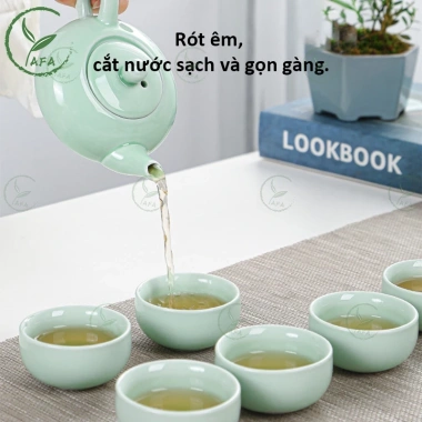 Bộ ấm chén trà gốm sứ Chén Cá Chép 1 bình kèm 6 ly, hộp quà tặng du lịch, giảm giá 89k 4 Bộ ấm chén trà gốm sứ Chén Cá Chép 1 bình kèm 6 ly, hộp quà tặng du lịch, giảm giá 89k 4