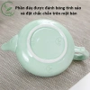 Bộ ấm chén trà gốm sứ Chén Cá Chép 1 bình kèm 6 ly, hộp quà tặng du lịch, giảm giá 89k 7