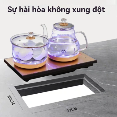 Bộ ấm đun nước điện tự động thép không gỉ - Giá ưu đãi 600.000, tiết kiệm năng lượng cho gia đình 7