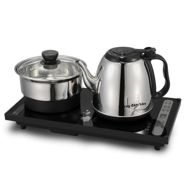 Bộ ấm đun nước điện tự động thép không gỉ - Giá ưu đãi 600.000, tiết kiệm năng lượng cho gia đình 9