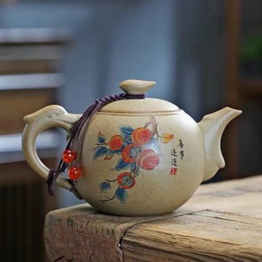 Bộ Ấm Trà Đất Sét Tay Cầm Bên Hông Kiểu Kung Fu Cổ Điển - Giá Ưu Đãi 129k