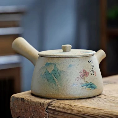 Bộ Ấm Trà Đất Sét Tay Cầm Bên Hông Kiểu Kung Fu Cổ Điển - Giá Ưu Đãi 129k 7 Bộ Ấm Trà Đất Sét Tay Cầm Bên Hông Kiểu Kung Fu Cổ Điển - Giá Ưu Đãi 129k 7