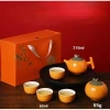 Bộ ấm trà gốm sang trọng - Quà tặng ngày Tết, set trà cao cấp, thiết kế tinh tế 5