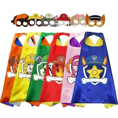 Bộ Áo Choàng Siêu Nhân PAW PATROL - Halloween, Đồ Chơi Trung Thu Bé 76.000 VND