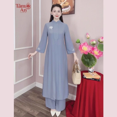 Bộ Áo Dài Cách Tân Ba Vạt Tâm An - Giá chỉ 430.000 VNĐ, giảm sâu từ 520.300