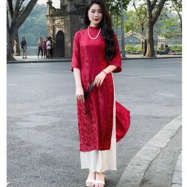 Bộ Áo dài cách tân trẻ trung mã KH69 - Phong cách hiện đại, phù hợp mọi lễ hội, giảm giá 445.500 VND 4 Bộ Áo dài cách tân trẻ trung mã KH69 - Phong cách hiện đại, phù hợp mọi lễ hội, giảm giá 445.500 VND 4