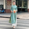 Bộ Áo dài cách tân trẻ trung mã KH69 - Phong cách hiện đại, phù hợp mọi lễ hội, giảm giá 445.500 VND 8