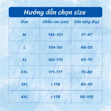 Bộ áo mưa 2 lớp 62A Tuấn Phong - Đi mưa không ướt, chống rét, giá ưu đãi 242.000₫ 9