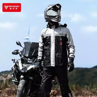 Bộ áo mưa cao cấp MOTOWOLF MDL402B, chống thấm bền nhẹ, giảm giá 22% chỉ 915.000 VND