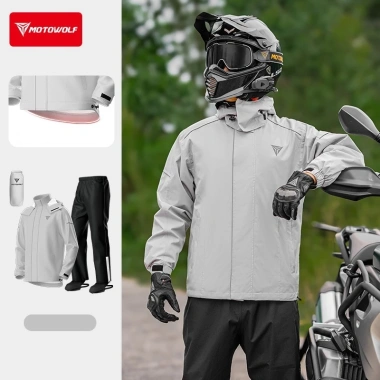 Bộ áo mưa cao cấp Motowolf RC4 kèm bọc giày, chống thấm nước, bền bỉ, giảm giá 19% – Giá 745.000₫