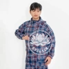Bộ Áo Mưa Hoa Kẻ Chúc Sen Vải Dù In Họa Tiết Chống Rách Không Thấm Nước Dành cho Trẻ 45-70kg Giá Ưu Đãi 126.000₫ 8