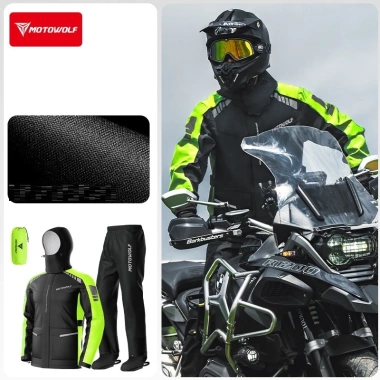 Bộ áo mưa Motowolf RC1 cao cấp - Chống ước cấp 4, siêu nhẹ, giá ưu đãi 845.000đ