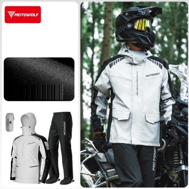 Bộ áo mưa Motowolf RC1 cao cấp - Chống ước cấp 4, siêu nhẹ, giá ưu đãi 845.000đ