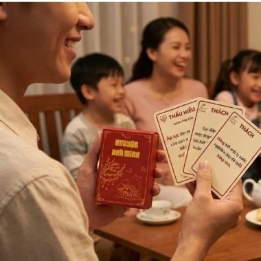 Bộ bài Chuyện Nhà Mình - Board Game gắn kết yêu thương, chơi cùng gia đình bạn bè, giảm giá 99.000đ, Tết 2.026