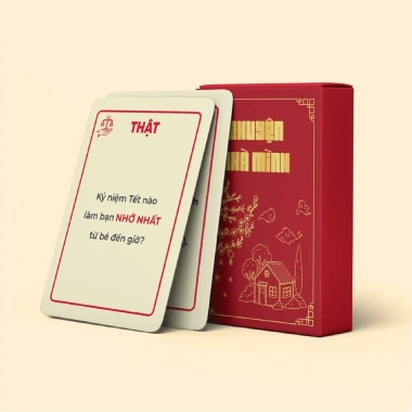 Bộ bài Chuyện Nhà Mình - Board Game gắn kết yêu thương, chơi cùng gia đình bạn bè, giảm giá 99.000đ, Tết 2.026