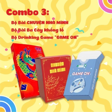 Bộ bài Chuyện Nhà Mình - Board Game gắn kết yêu thương, chơi cùng gia đình bạn bè, giảm giá 99.000đ, Tết 2.026 7 Bộ bài Chuyện Nhà Mình - Board Game gắn kết yêu thương, chơi cùng gia đình bạn bè, giảm giá 99.000đ, Tết 2.026 7