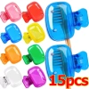 Bộ Bàn Chải Đánh Răng Du Lịch 5-15 Chiếc - Bảo Vệ Đầu Bao, Nhỏ Gọn Di Động, Giá 32.799₫