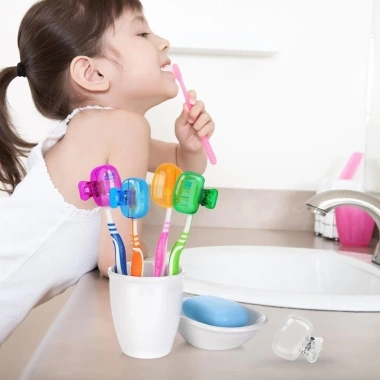 Bộ Bàn Chải Đánh Răng Du Lịch 5-15 Chiếc - Bảo Vệ Đầu Bao, Nhỏ Gọn Di Động, Giá 32.799₫ 3
