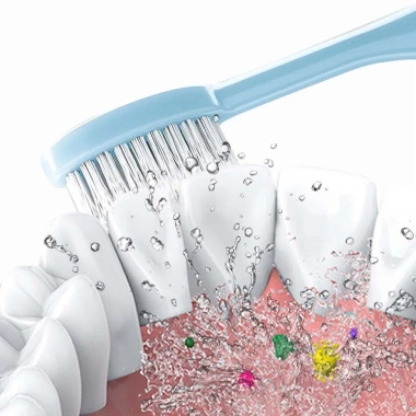 Bộ bàn chải đánh răng nhựa sáng tạo - Dụng cụ làm sạch răng, giá ưu đãi 57.090đ