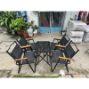 Bộ Bàn Ghế Cafe 2 Ghế 1 Bàn - 4 Ghế 1 Bàn, Ghế Camping Xếp Gọn Gấp, Giá 559.000₫ 4