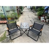 Bộ Bàn Ghế Cafe 2 Ghế 1 Bàn - 4 Ghế 1 Bàn, Ghế Camping Xếp Gọn Gấp, Giá 559.000₫ 8