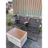Bộ Bàn Ghế Camping Khung Cafe Dã Ngoại, Câu Cá, Du Lịch Ngoài Trời - 570.000đ 4