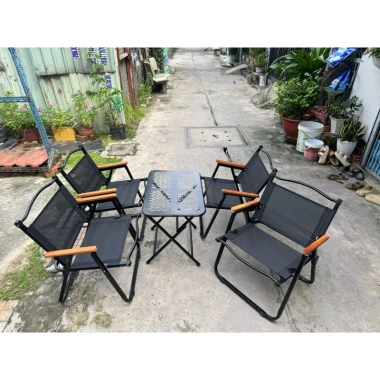 Bộ bàn ghế camping xếp gọn siêu nhẹ – Bàn ghế gấp cho dã ngoại, picnic, du lịch – 511.000đ 5