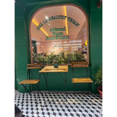 Bộ bàn ghế Tarno sắt gấp gọn cafe sân vườn, ban công, chịu lực 100kg, 420k