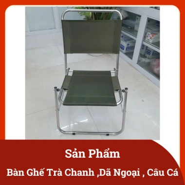 Bộ Bàn Ghế Trà Chanh Gấp Gọn Vải Dù Sơn Tĩnh Điện - Giá 200k, phù hợp Quán Cafe, Du Lịch, Dã Ngoại, Câu Cá 7