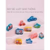 Bộ bảng gỗ câu cá học chữ, số, ghép hình động vật & trái cây - Đồ chơi trí tuệ bé 92.999đ 4